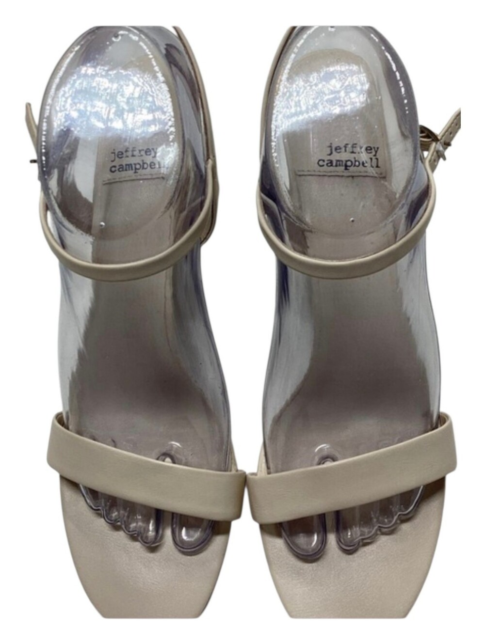 Jeffrey Campbell Go  There Block Heel Sandal Size‎ 9.5